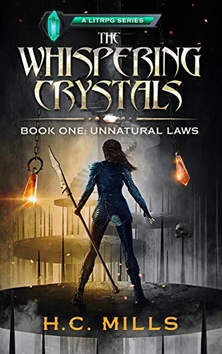 Cover for The Whispering Crystals: A LitRPG Series